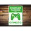 Enseigne de jeu Gamer-515685319