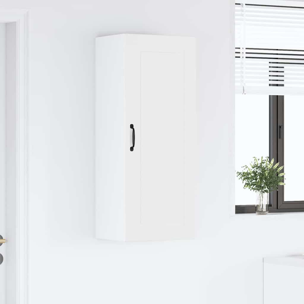 Vidaxl Kitchen Wall Cabinet White 40 X 31 X 100 Cm Engineered Wood - Image 2