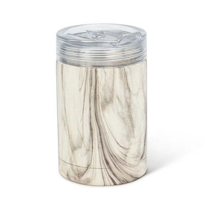Tasse de voyage isolée en acier inoxydable