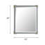 Houston Wall Mirror with Wooden Frame