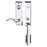 Bravura 971-903 Active Austin Handleset with Sable Lever in Bright Chrome - L