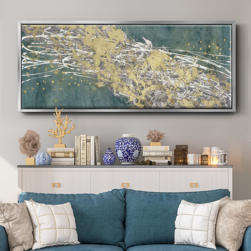 Mistral VI en mer - Toile encadrée, H 8 po x l 20 po