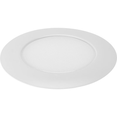 6" Recessed Lensed Shower Trim With Glass Diffuser For 6 In. Housing