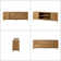 Sara 72'' Media Console for TVs up to 78" with 2 Drawers