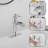 Single-Hole Single-handle Bathroom Faucet with Drain Assembly-71241771