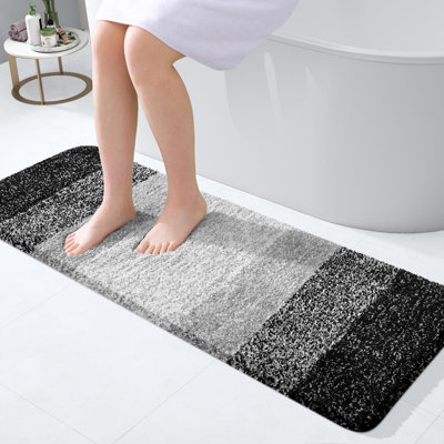 Extra Soft Microfiber Rectangle Bath Rug