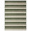 Tapis rayé vert clair / ivoire intérieur / extérieur Nicole Miller