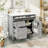 Georg 36'' Single Bathroom Vanity with Resin Top-1746822511