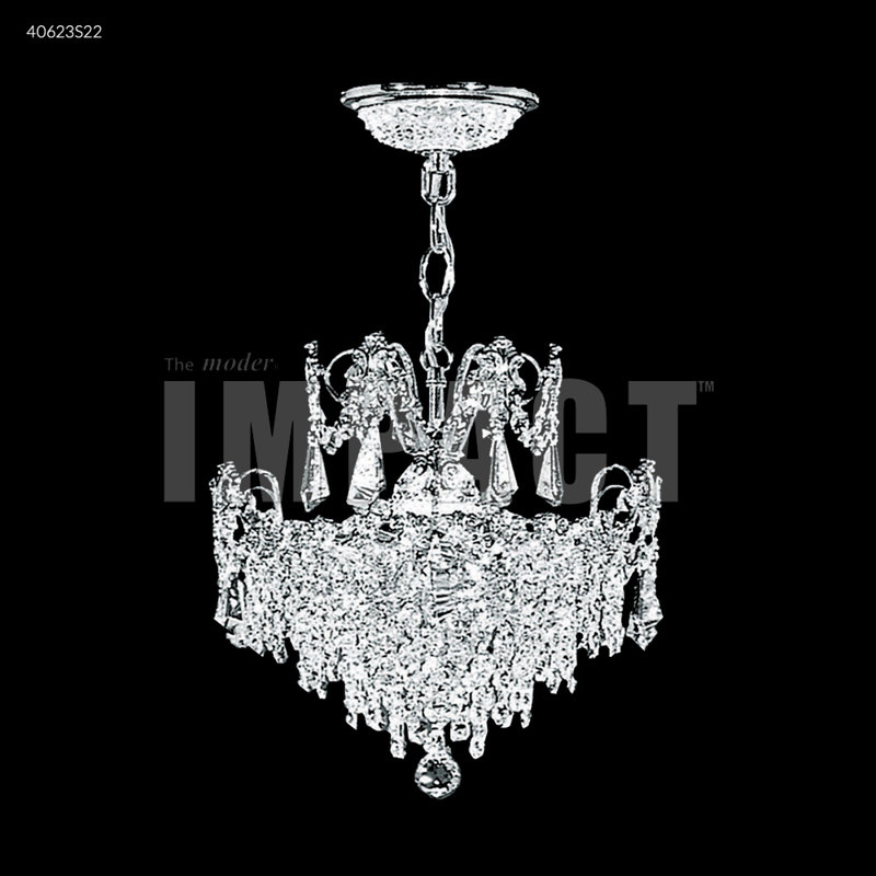 Mini Crystal Chandelier 3 - Light Chandelier, Swarovski Strass