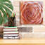  «Soft Wall Flower X3» par Alonzo Saunders, art mural sur toile, 12 po x 12 po-1629155173