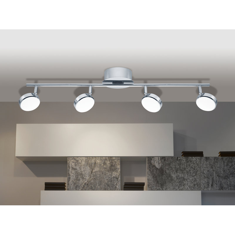 Colona 29.92'' 4 -Light Fixed Track Track Kit with Dimmable and Adjustable Head