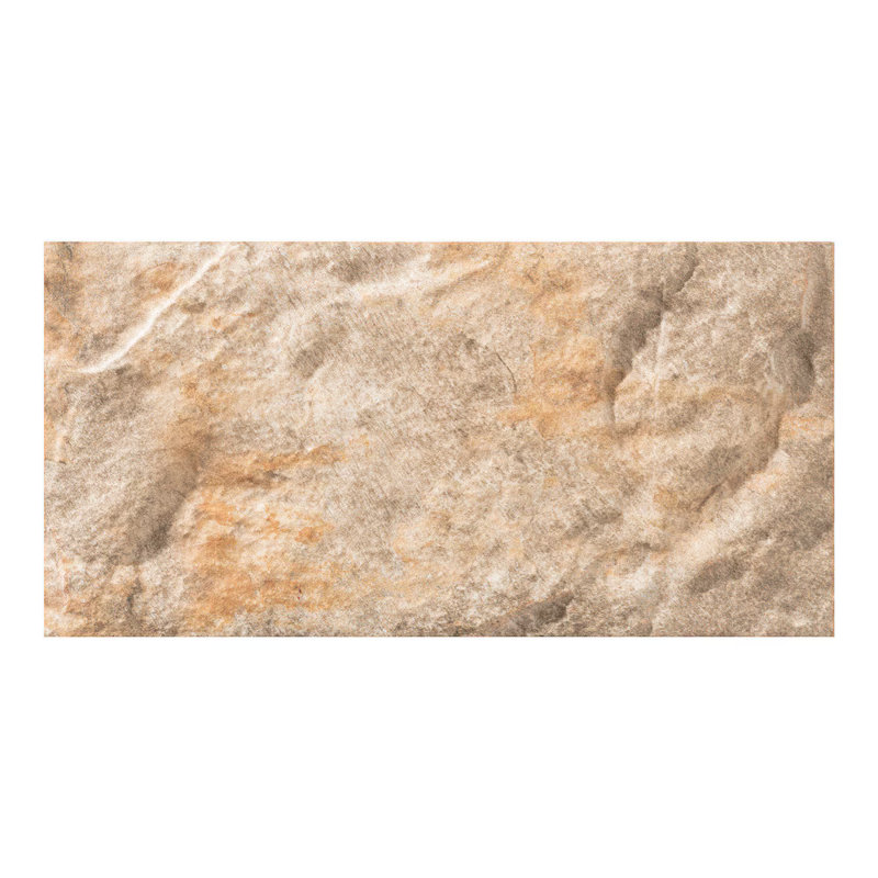 Carreau de porcelaine mat 5 x 10 Ordesa, Tanné