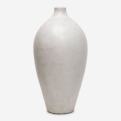 Lily's Living Light Gray Cement Decorative Bottle