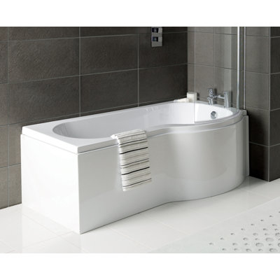 Regent 1700mm x 850mm Soaking Acrylic Bathtub