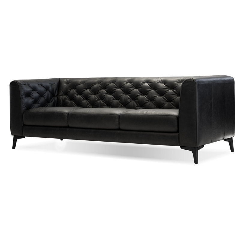 Dalton 90'' Leather Sofa