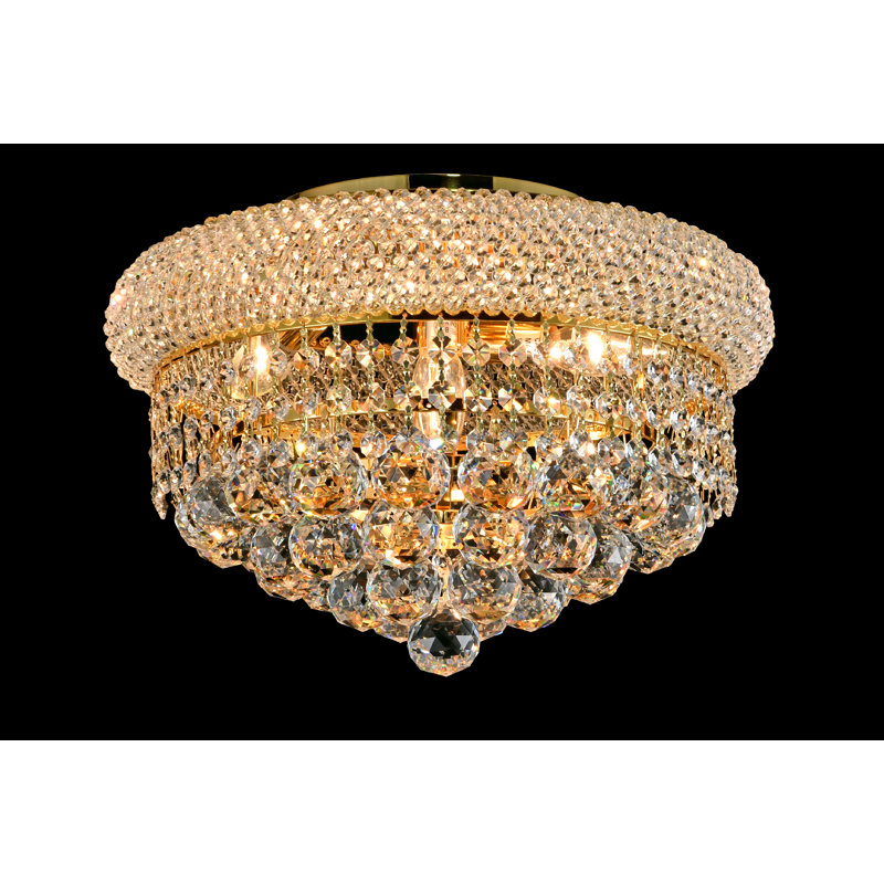 Mckie Flush Mount, Gold