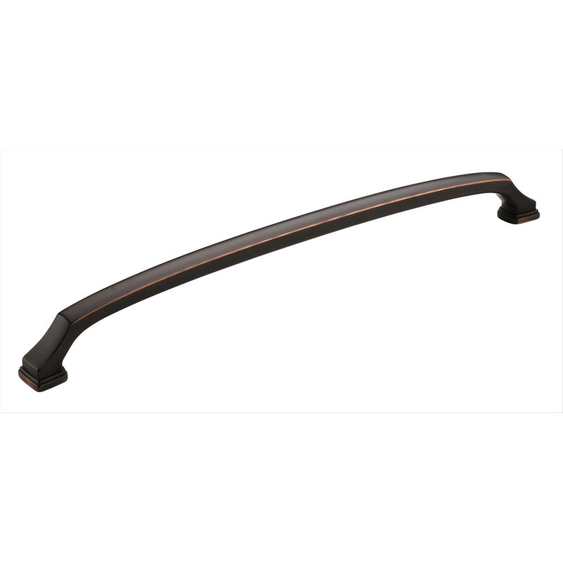 Poignée d'électroménager en bronze huilé de centre à centre Revitalize (457 mm), Bronze huilé, 18"