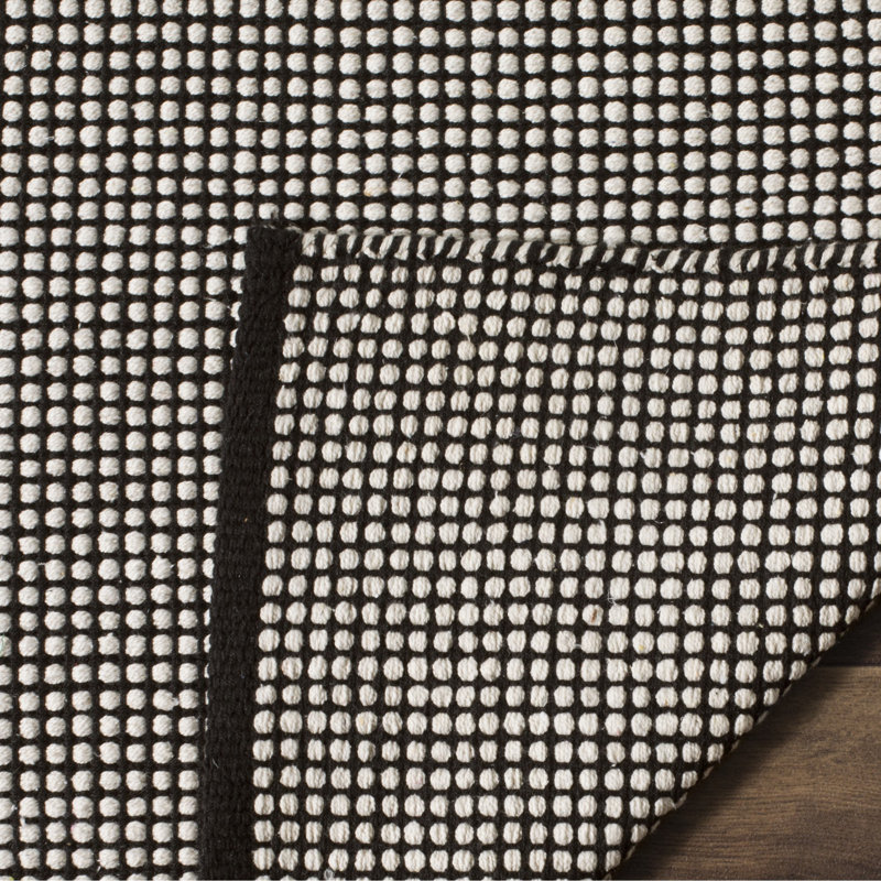 Tapis en coton tissé à la main Cayman, Rectangle 4 pi x 6 pi