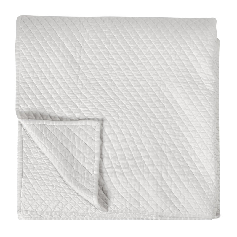 Winthrop Quilt, White, Queen Quilt