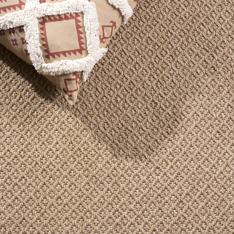 Sisal Performance 800 Performance Solid Color Indoor Rug, Rectangle 8' x 10'