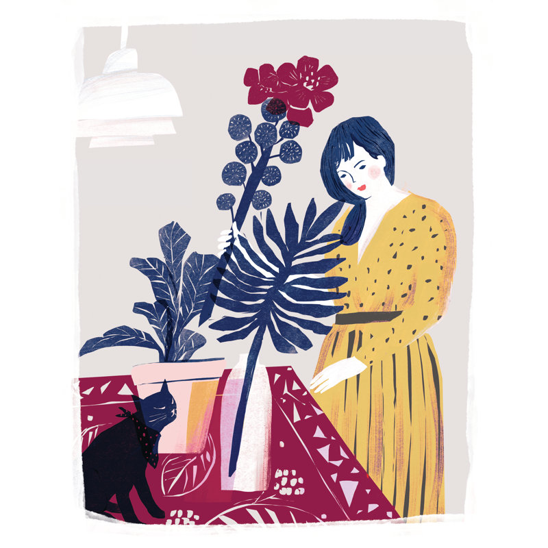 Art Prints, 46cm H x 30cm W, Black Floater Framed
