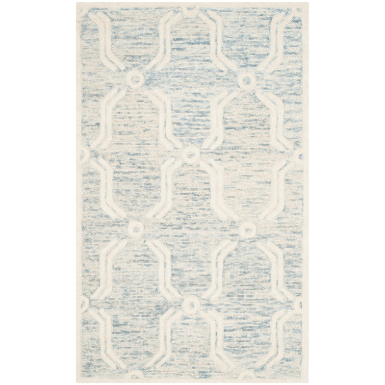 Cannen Hand Tufted Wool Geometric Rug