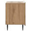 62cm W Manufactured Wood Bedside Table-1242050179