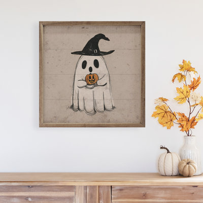 Ghost With Black Hat