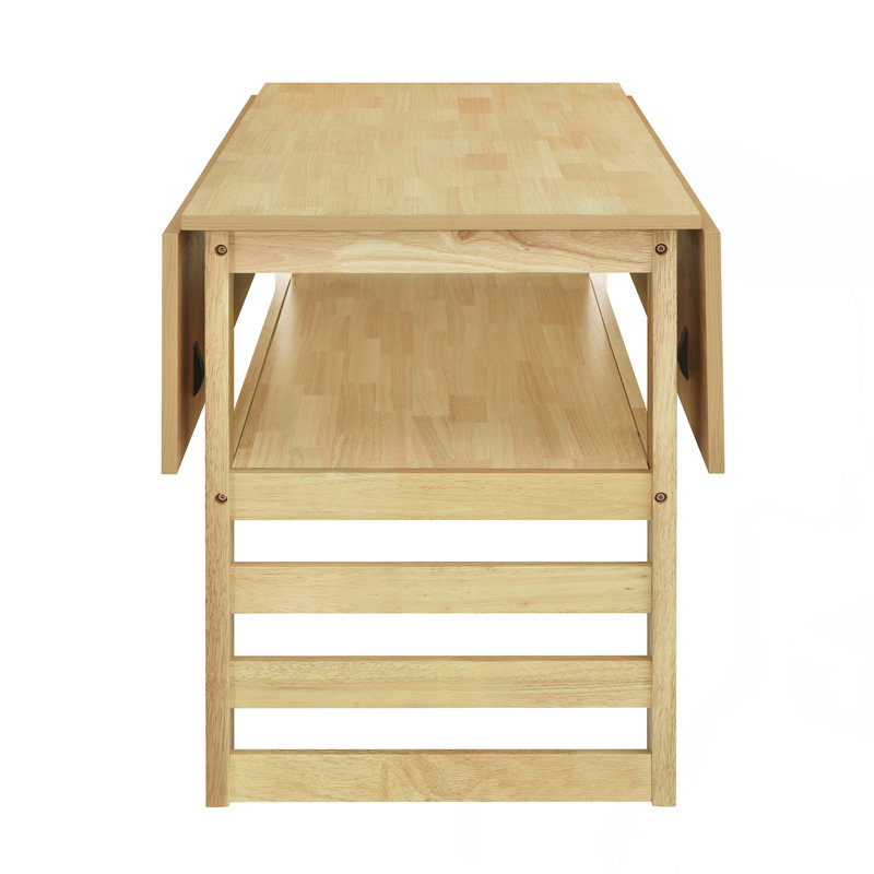 Ensemble de table de salle à manger 5 pièces 47,2 po, Naturel, Beige