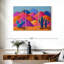 Vibrant désert de cactus Saguaro-107964612