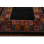 Tapis de zone en laine 8 pi x 11 po à la main one-of-kind noué la gabbeh Temelec