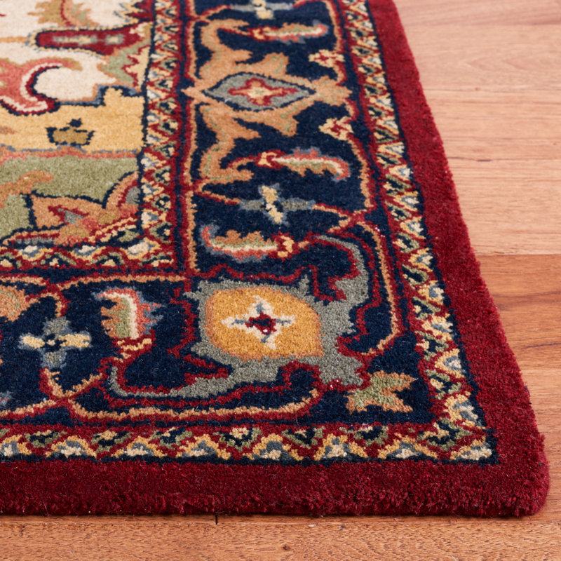 Oriental Wool Hand Tufted Area Rug, Rectangle 183 x 274 cm