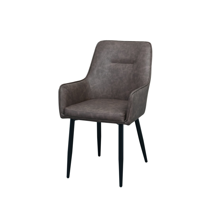 Morrisdale 51cm H Upholstered Side Chair, Brown