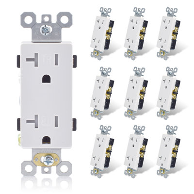 20 Tamper Resistant Duplex Outlet