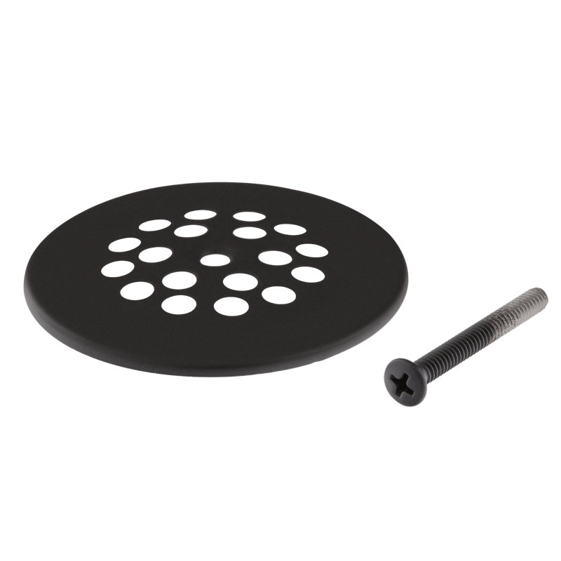 Dome Strainer with Screw, Matte Black
