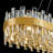 Dimmable Modern Square / Rectangle Crystals Chandelier-1815481798
