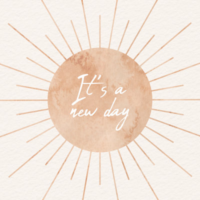 It’S A New Day - Wrapped Canvas Art Prints