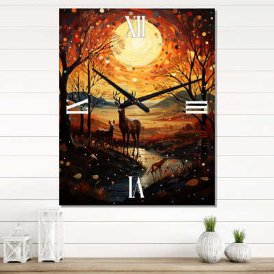 Janerich - Horloge murale africaine