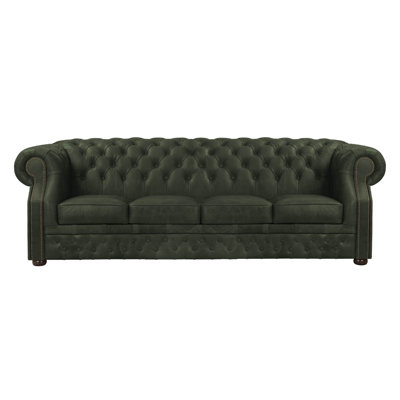 Tatelynn 3 Seater Genuine Leather Sofa
