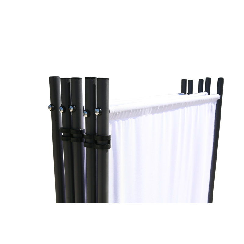 Deitra 268cm W x 167cm H 5 - Panel Folding Room Divider