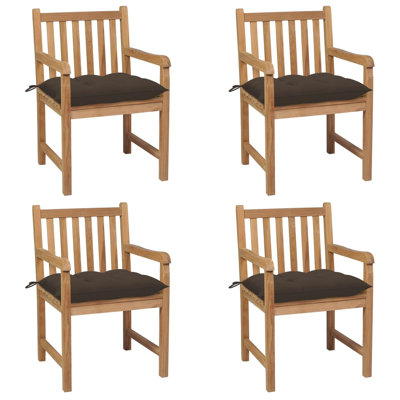 Chaise de patio avec coussin Dorathy