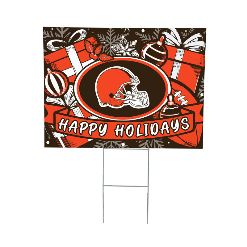 Enseigne de Cleveland Browns, fête
