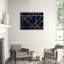 Gold Navy And Lines II Print by Guseul Park-26760745-26760748