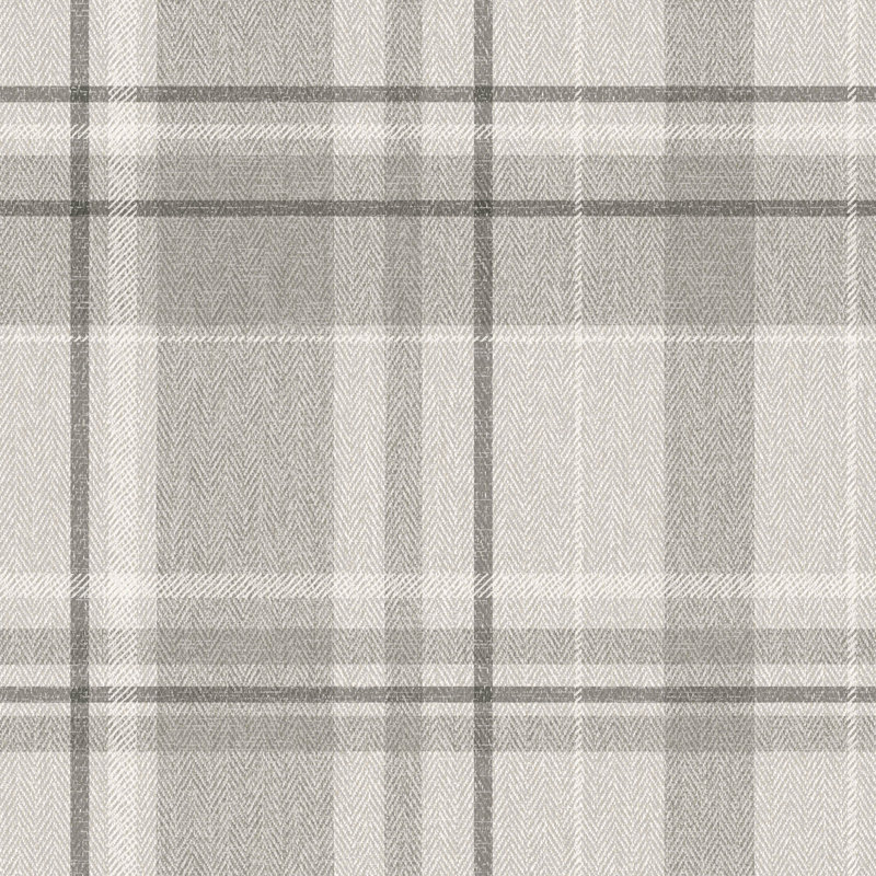 Manohar 10.5m x 52cm Wallpaper Roll, Gray