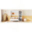 Lit escamotable double pleine grandeur avec tablettes-1441127925