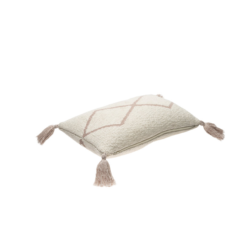 Bereber Classics Lumbar Pillow Cover & Insert, Pink