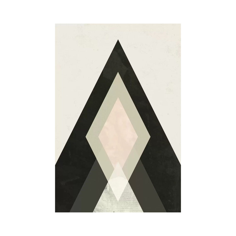 Mountains Beyond Mountains I by Green Lili - Wrapped Canvas Print, 101.6 cm H x 66.04 cm W x 1.91 cm D