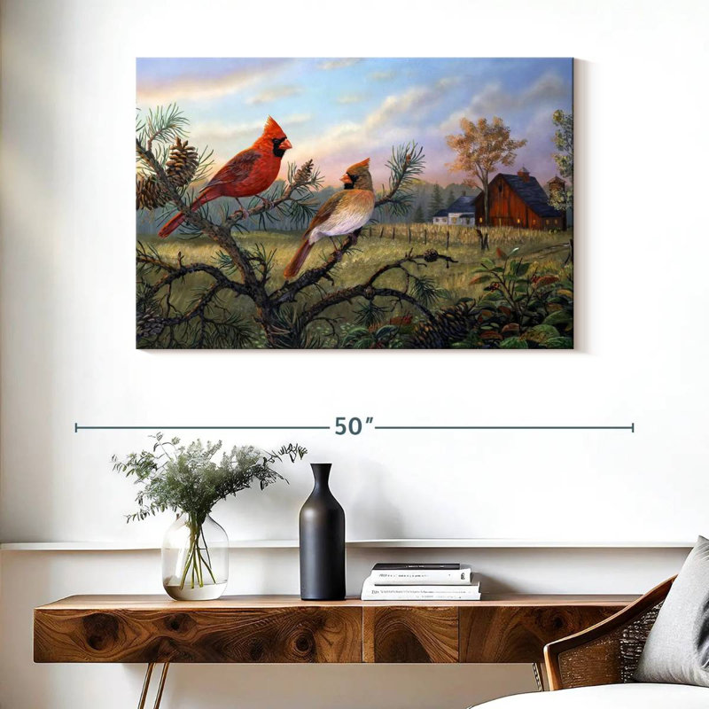 Meadow Retreat, 26" H x 39" W