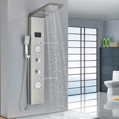 Panneau de douche 48,81 po avec