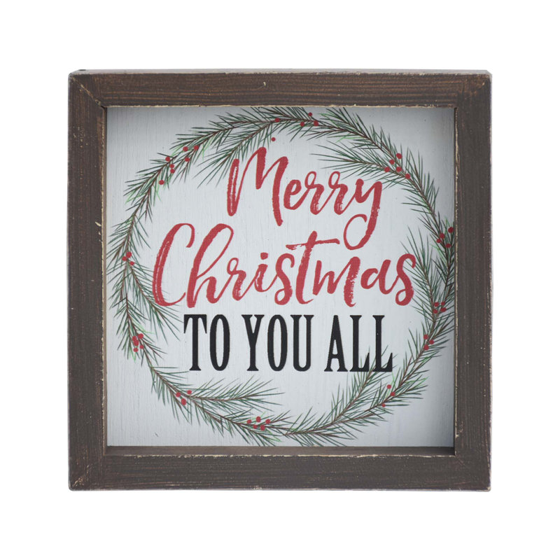 Merry Christmas to You All